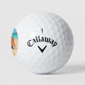 Aangepaste Foto Golf Ballen Gift Uw Foto's Ontwerp (Logo)