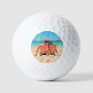 Aangepaste foto Golf Balls Gift met je foto's Golfballen