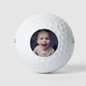 Aangepaste foto Golf Balls Golfballen (Voorkant)