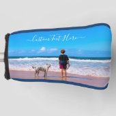 Aangepaste foto Golf Head Hoesje Uw foto's met hui Golfheadcover (Voorkant)