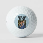AANGEPASTE FOTO GOLFBALLEN BESTE PAPA DOOR PAR (Voorkant)