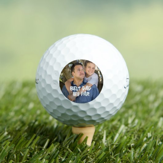 AANGEPASTE FOTO GOLFBALLEN VOOR PAPA (Insitu Shirt)