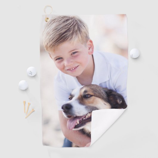 Aangepaste foto golfhanddoek (Insitu)