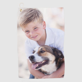 Aangepaste foto golfhanddoek