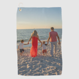 Aangepaste foto golfhanddoek