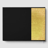 Aangepaste foto gouden 50ste trouwdag gastenboek (Achterkant)