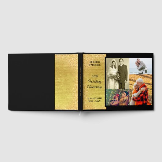 Aangepaste foto gouden 50ste verjaardag van het hu gastenboek (Volledig)