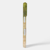 Aangepaste foto gouden frame en zwarte monogram Case-Mate iPhone case (Achterkant / Rechts)