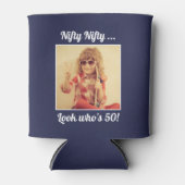 Aangepaste foto Grappige Cool 50th Verjaardag Blikjeskoeler (Voorkant)
