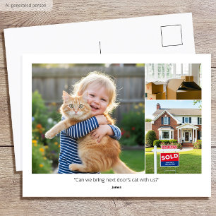 Aangepaste foto Grappige gezegdes van familie We z Briefkaart