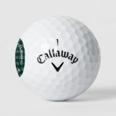 Aangepaste foto Groen Pset Golfer Memorial Golfballen (Logo)