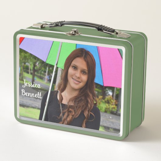 Aangepaste foto Groene groenten Fruit Patroon Vega (Voorkant)