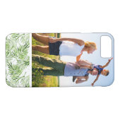 Aangepaste foto groene palmbladeren Case-Mate iPhone case (Achterkant (Horizontaal))