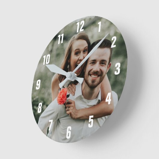 Aangepaste foto grote klok (Hoek)