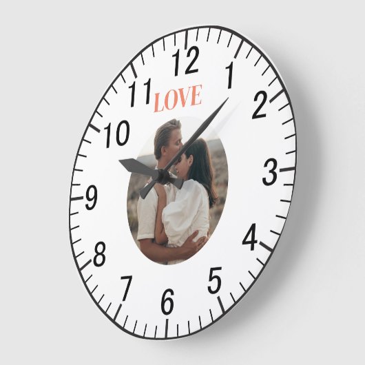 aangepaste foto grote klok (Hoek)