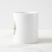 Aangepaste foto grote koffiekop (Voorkant)