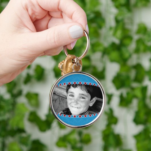 Aangepaste foto Grote Premium-Sleutelhanger Sleutelhanger (Hand)