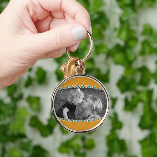 Aangepaste foto Grote Premium-Sleutelhanger Sleutelhanger (Hand)