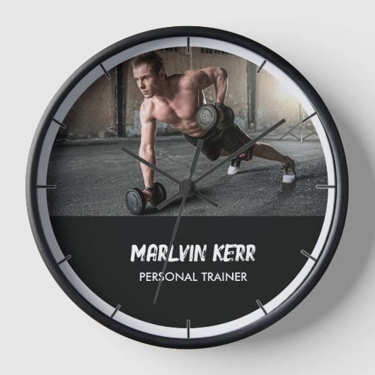 Aangepaste foto gym business grijs (Voorkant)