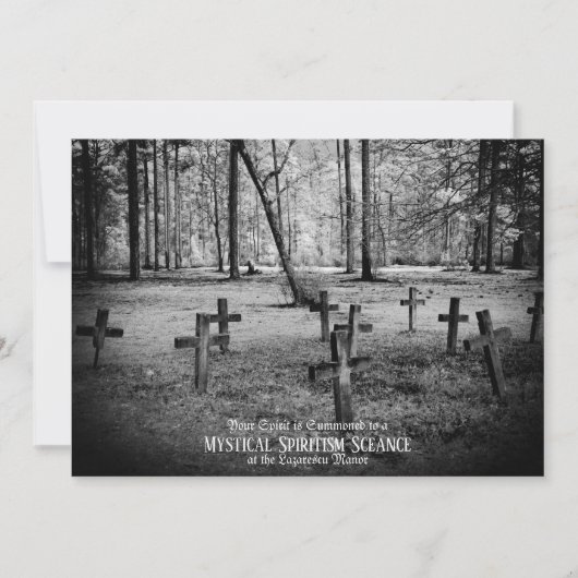 aangepaste foto Halloween feestuitnodiging Feestdagenkaart (Voorkant)