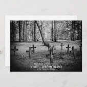 aangepaste foto Halloween feestuitnodiging Feestdagenkaart (Voorkant / Achterkant)