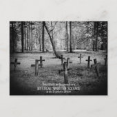 aangepaste  foto Halloween-partijuitnodiging Briefkaart (Voorkant)