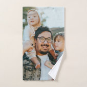 Aangepaste foto handdoek (Handdoek)