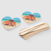 Aangepaste foto-Handtekening met je favoriete foto Handwaaier (Niet-gemonteerd)