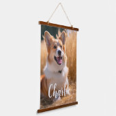 Aangepaste foto hangend wandkleed (Gebogen)