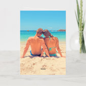 Aangepaste foto Happy Jubileum Kaart Uw foto's (Achterkant)