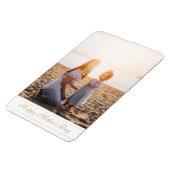 Aangepaste foto Happy Moederdag script Magneet (Linkerzijde)