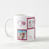 Aangepaste foto Happy Moederdag White Klassieke Mo Koffiemok (Links)