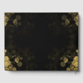 Aangepaste foto Happy Retirement Gold Confetti Gastenboek (Achterkant)