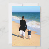 Aangepaste foto Happy Summer Feestdagen Kaart (Achterkant)