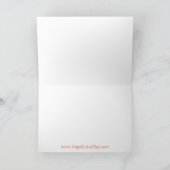 Aangepaste foto Hartelijk dank Bedankkaart (Binnen)