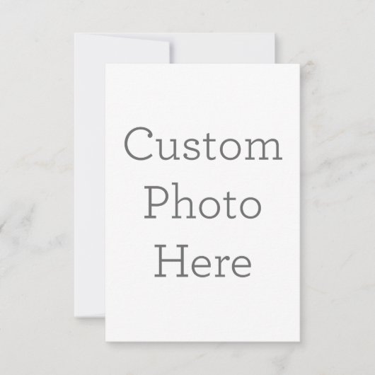 8.9 x 12.7 cm Enkele bedankkaart (Voorkant)