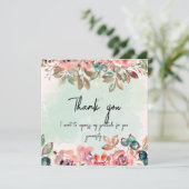 Aangepaste foto Hartelijk dank Bedankkaart (Staand voorkant)