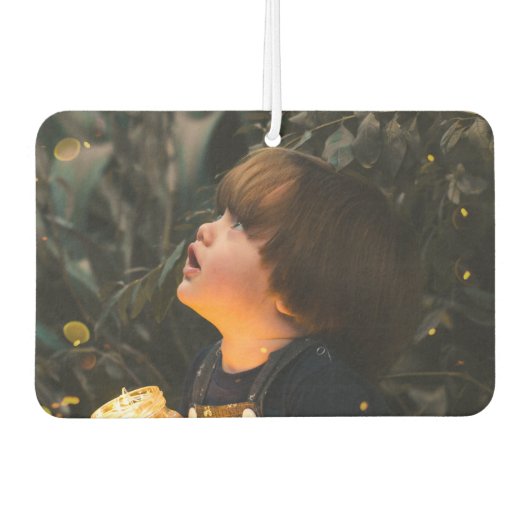 Aangepaste foto hartvorm luchtverfrisser (Voorkant)