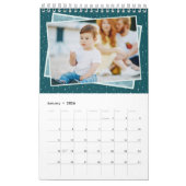 Aangepaste Foto Heldere Kleuren 2025 Family Kalender (Jan 2026)