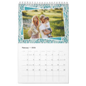 Aangepaste Foto Heldere Kleuren 2025 Family Kalender (Feb 2026)