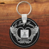 Aangepaste foto-herdenkingszve sleutelhanger (Voorkant)