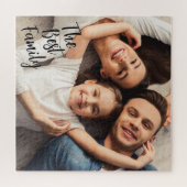 Aangepaste foto Het beste gezin Legpuzzel (Horizontaal)