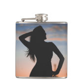 Aangepaste foto heupfles (Voorkant)