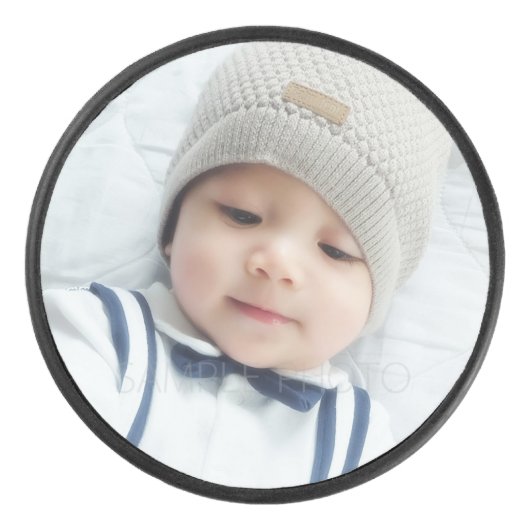 Aangepaste foto hockey puck (Voorkant)