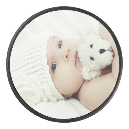 Aangepaste foto hockey puck (Voorkant)