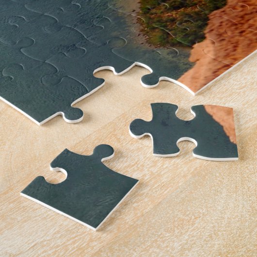 Aangepaste foto, "Hoefijzer Bend", Grand Canyon Legpuzzel (Zijkant)