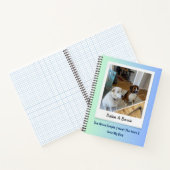 Aangepaste foto hond cadeau gepersonaliseerd notitieboek (Binnen)