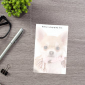 Aangepaste foto hond huisdier post-it® notes