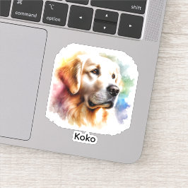 Aangepaste Foto Hond Huisdieren Sticker