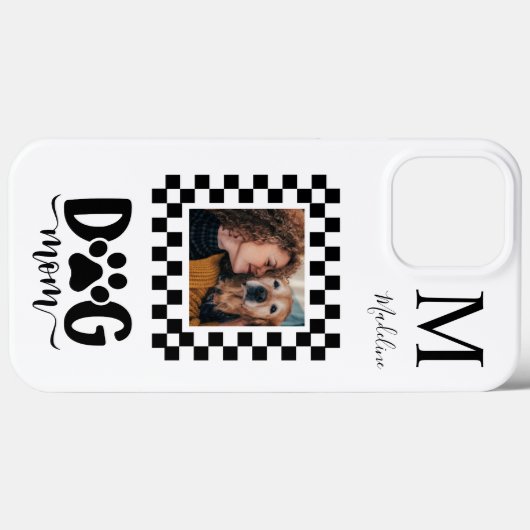 Aangepaste Foto Hond Mama Telefoonhoes Case-Mate iPhone Case (Achterkant (horizontaal))
